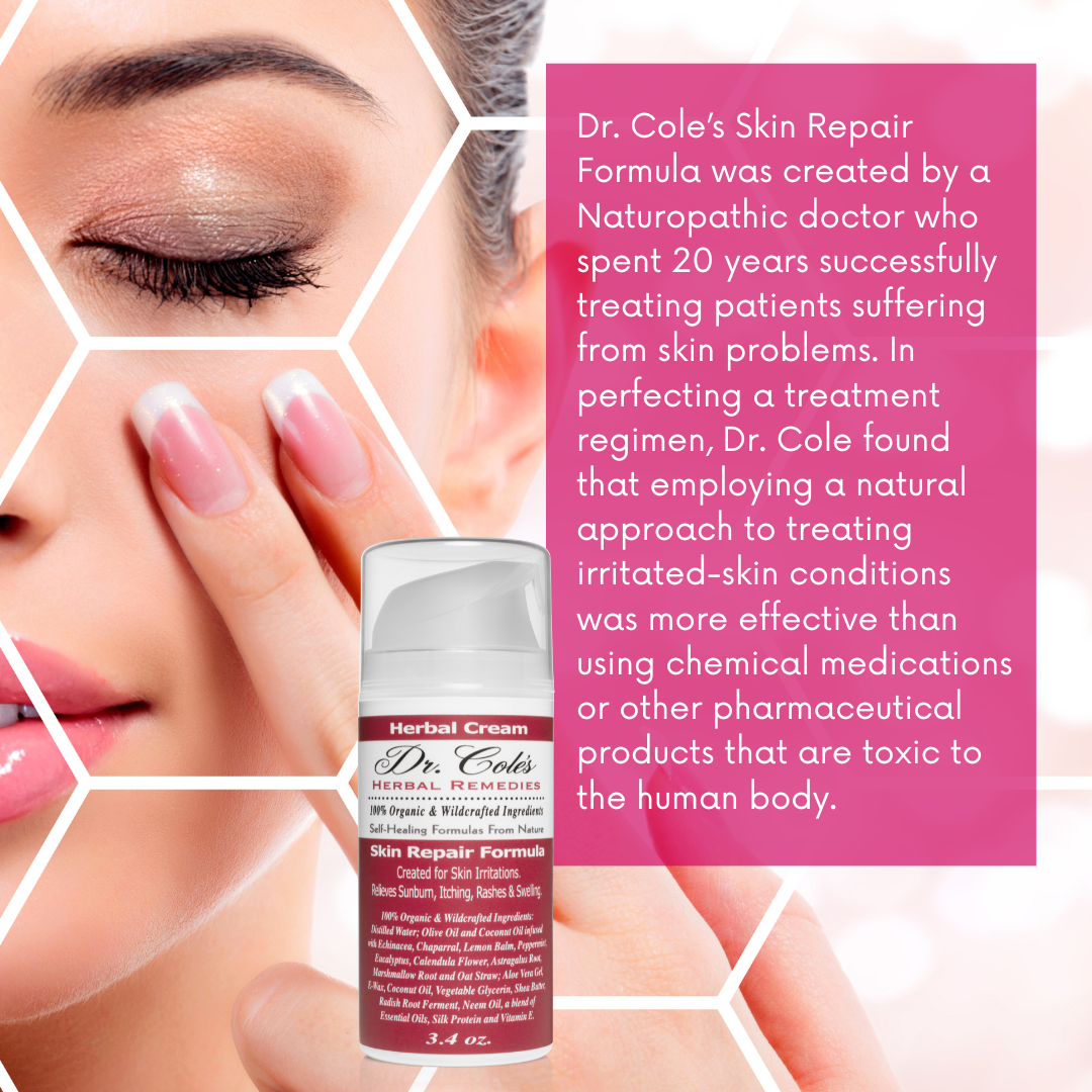 17 - Dr. Cole's Organic Skin Repair Herbal Cream