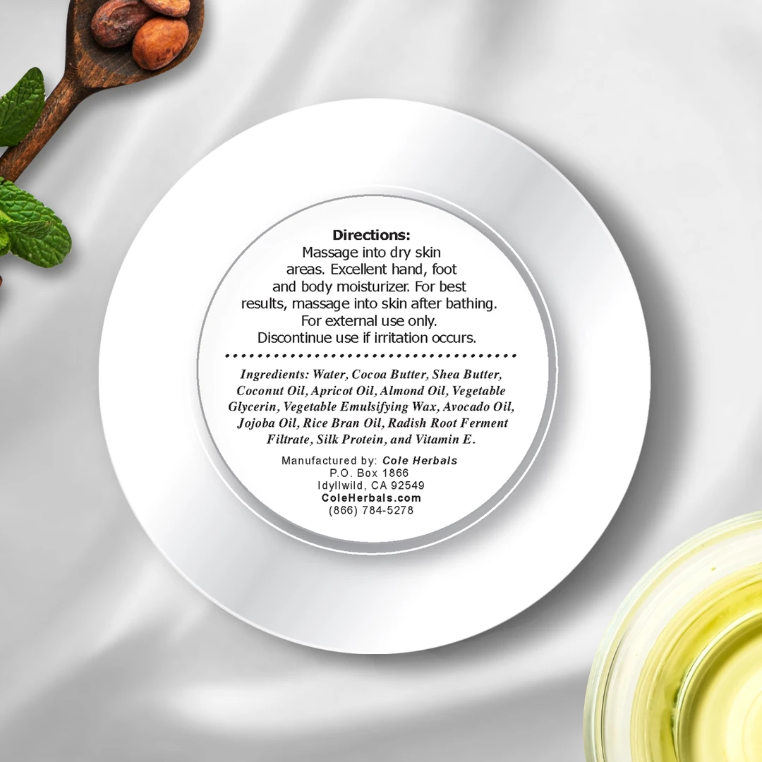40 - Dr. Cole's Gourmet Body Butter - LAVENDER