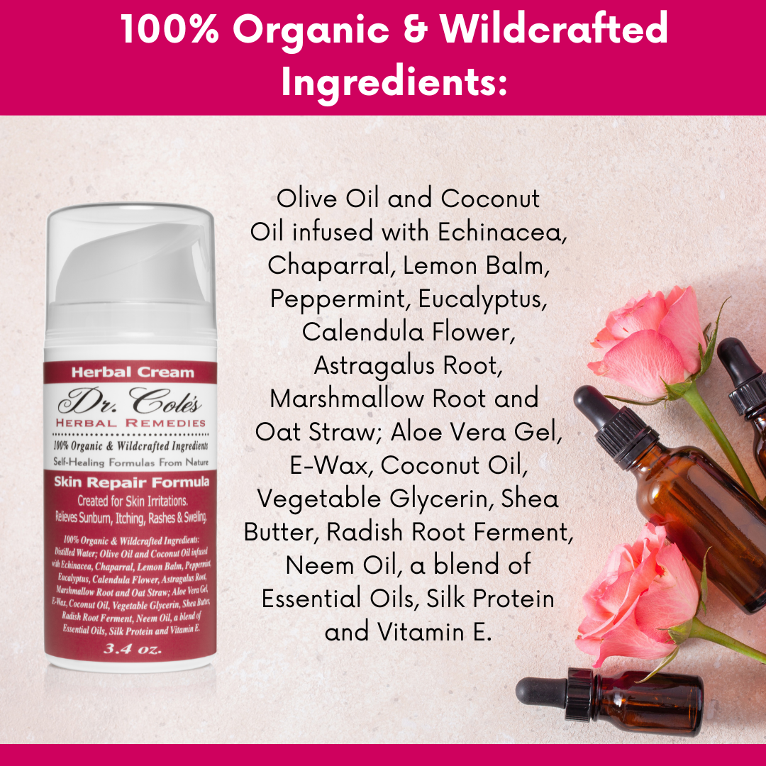 17 - Dr. Cole's Organic Skin Repair Herbal Cream