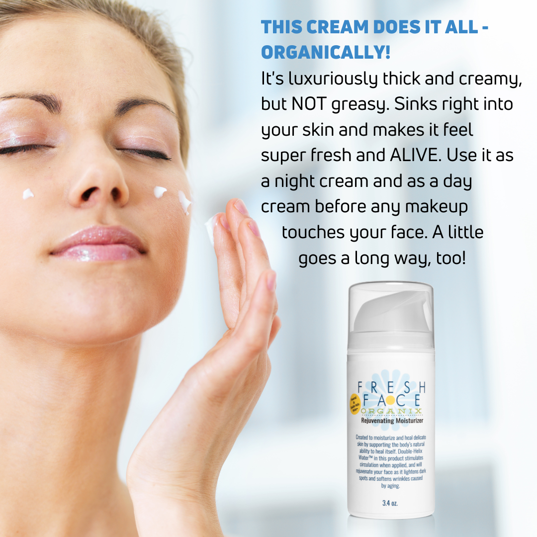 42 - Fresh Face Organix Rejuvenating Facial Moisturizer
