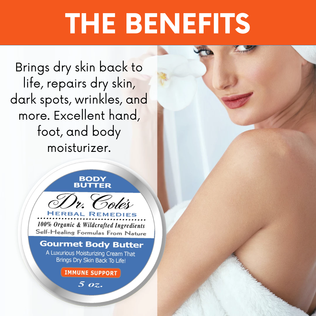 37 - Dr. Cole's Gourmet Body Butter - IMMUNE SUPPORT