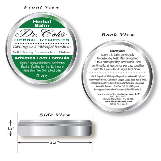 09 - Dr. Cole's Organic Athlete's Foot Treatment