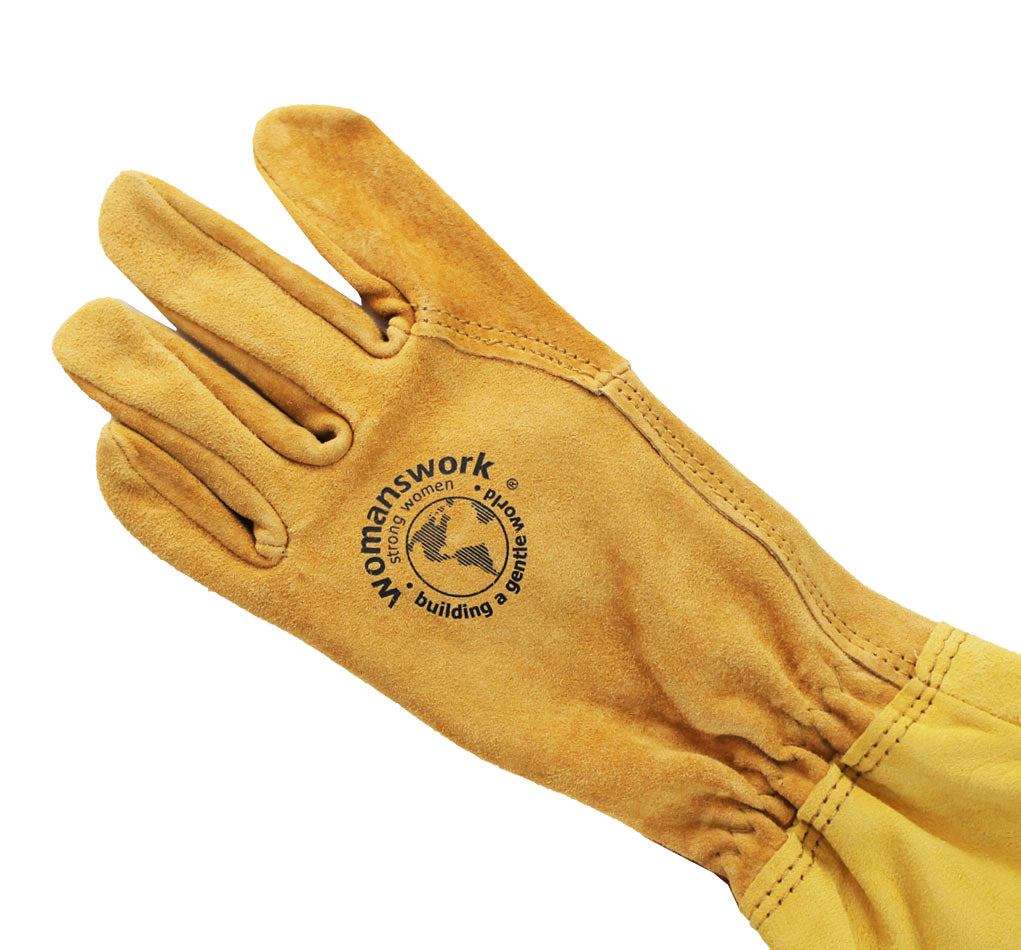 All Leather Gauntlet Glove, Arm Saver