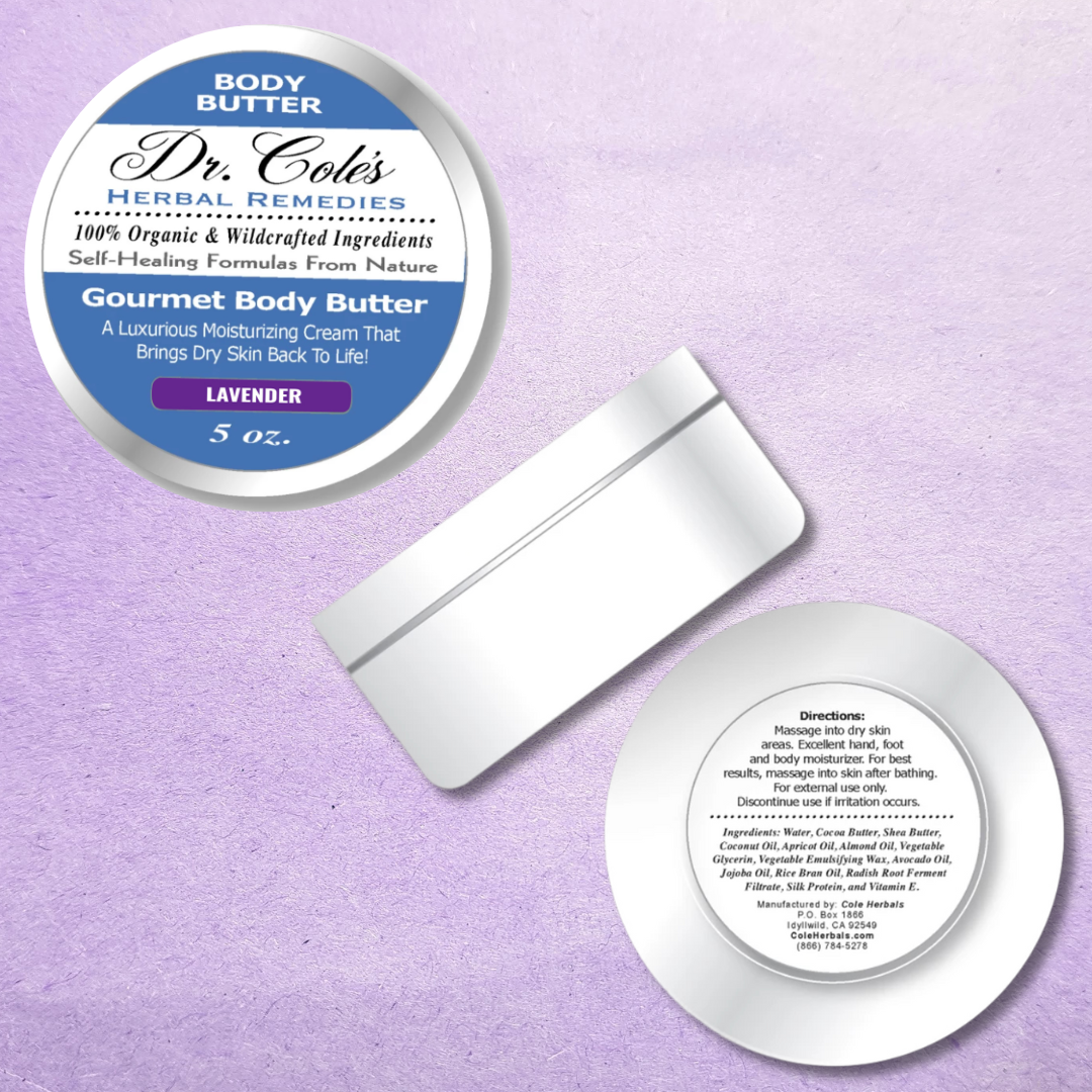 40 - Dr. Cole's Gourmet Body Butter - LAVENDER