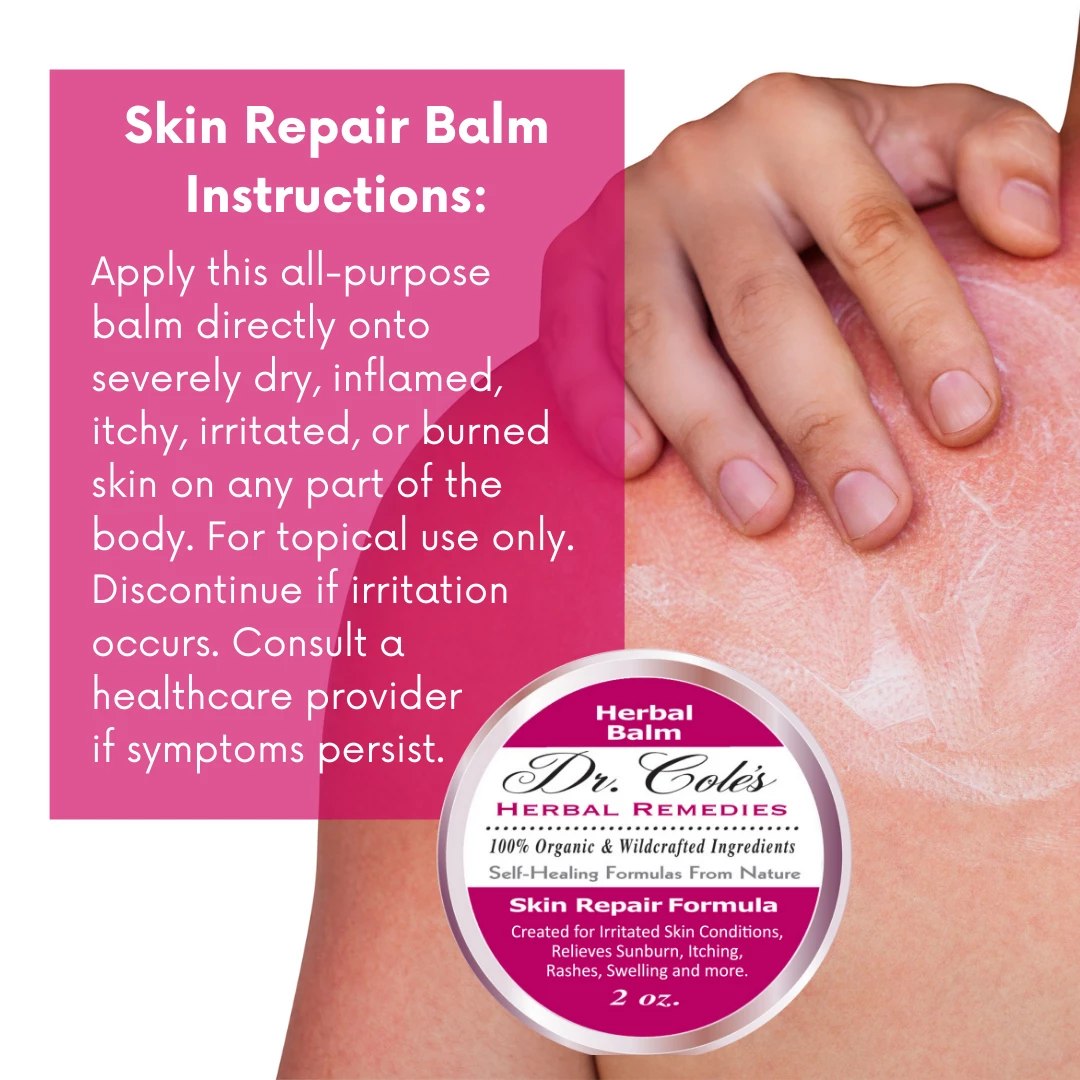 16 - Dr. Cole's Organic Skin Repair Herbal Balm