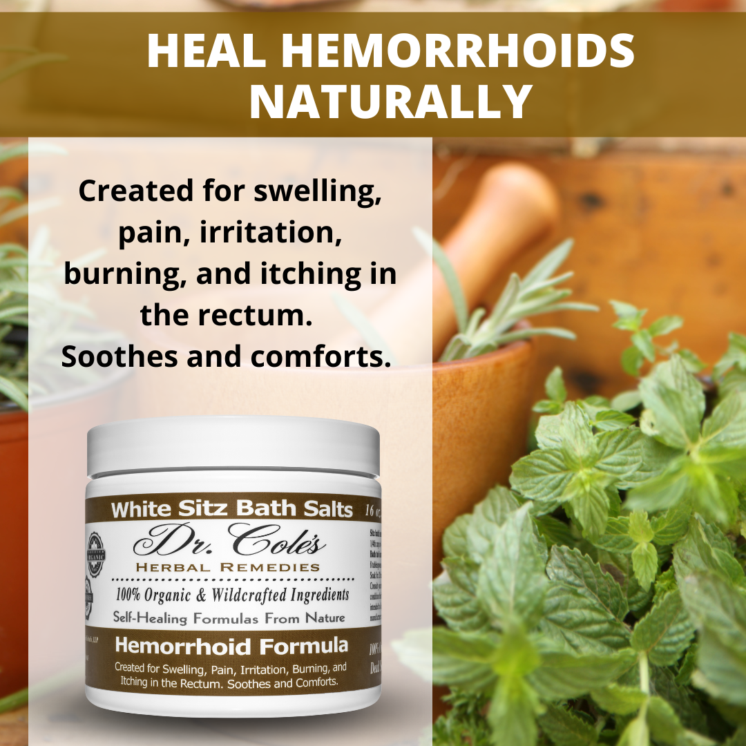 03 - Dr. Cole's Hemorrhoid Salts White