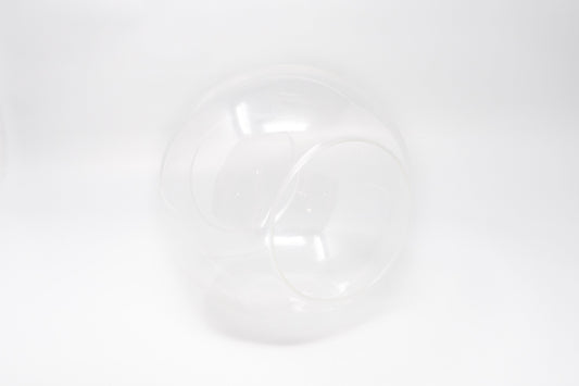 Large Glass Terrarium with 2 Open Ends
