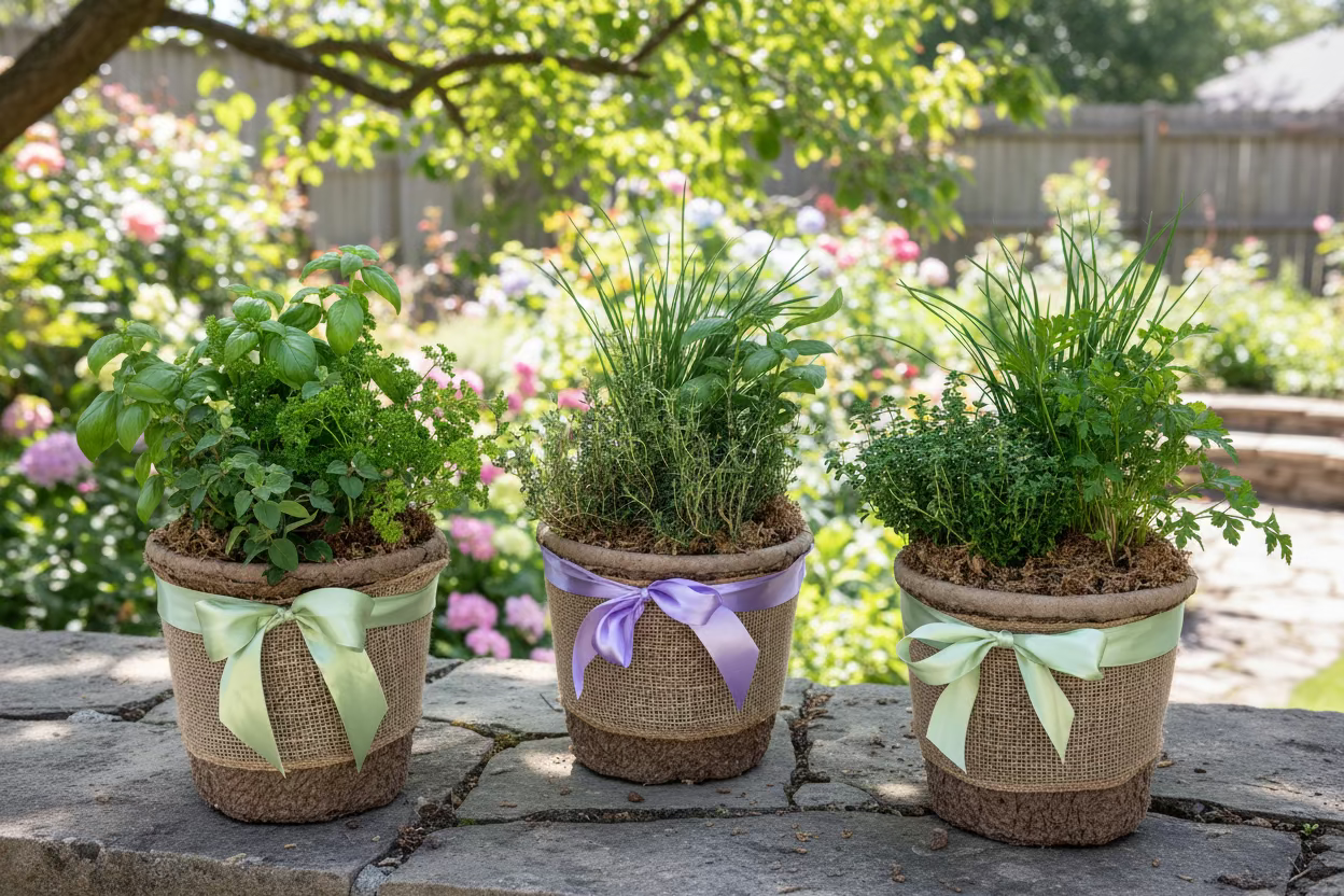 Pots with Purpose- Herb Collection