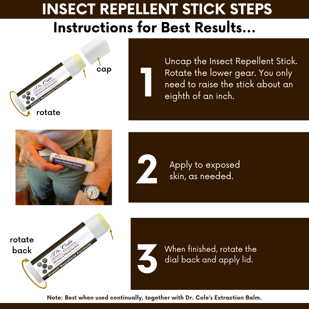 15 - Dr. Cole's Insect Repellent Stick