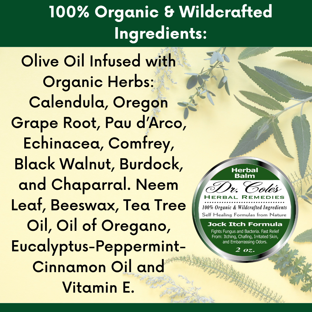 10 - Dr. Cole's Organic Jock Itch Ointment