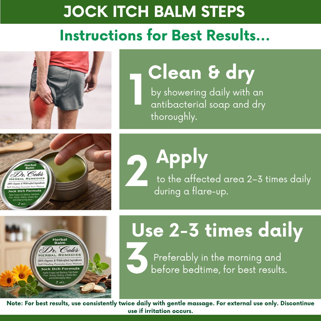 10 - Dr. Cole's Organic Jock Itch Ointment