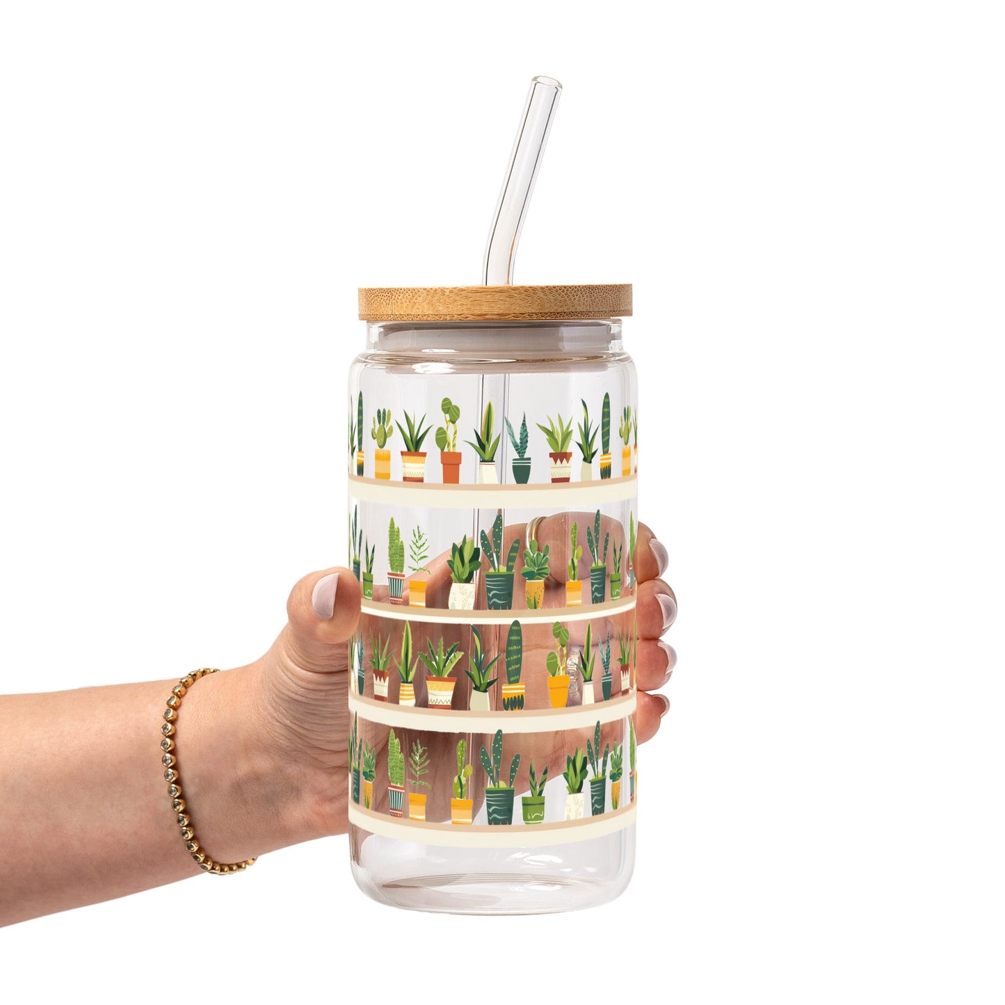 Succulent Lover Glass Cups