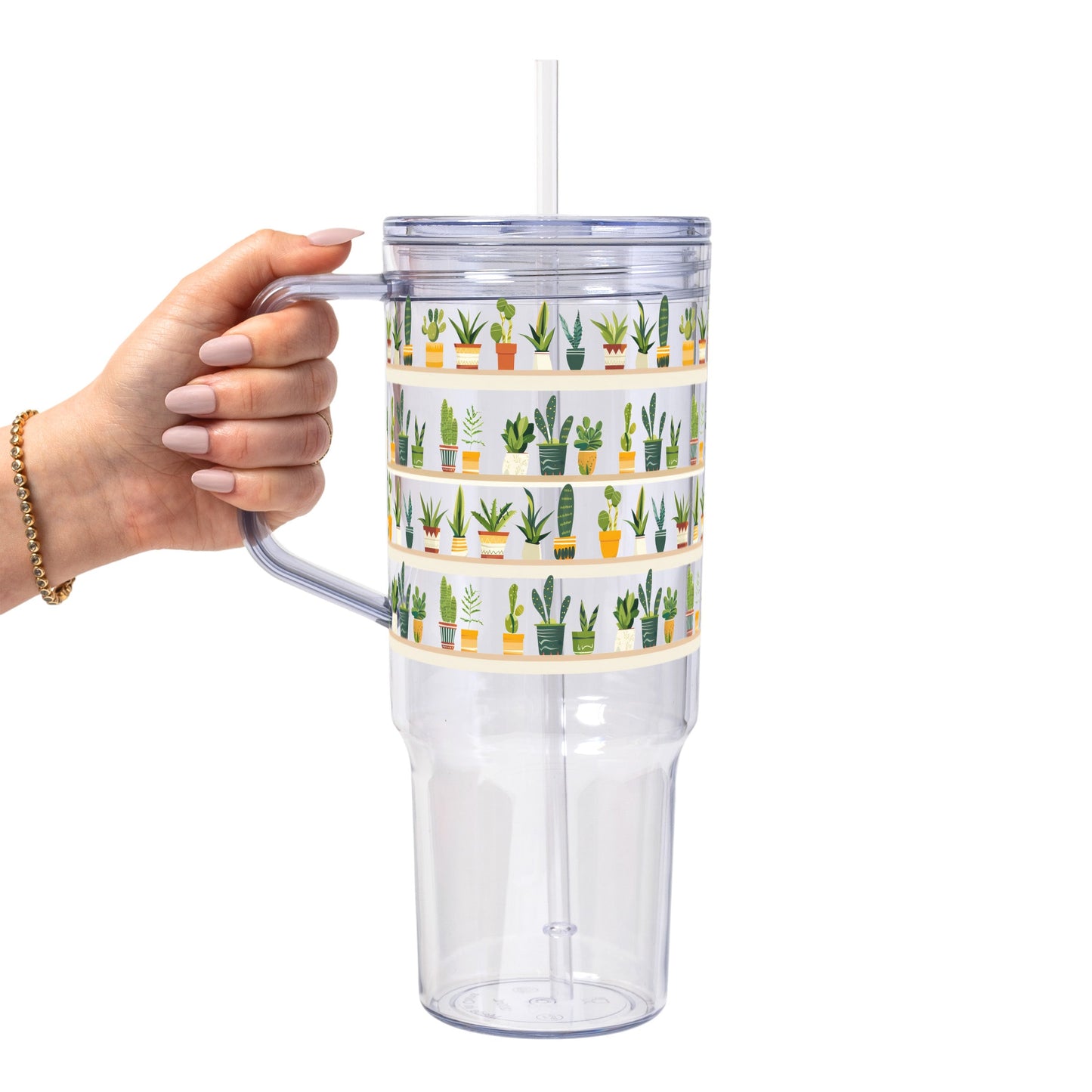 Succulent Lover Glass Cups