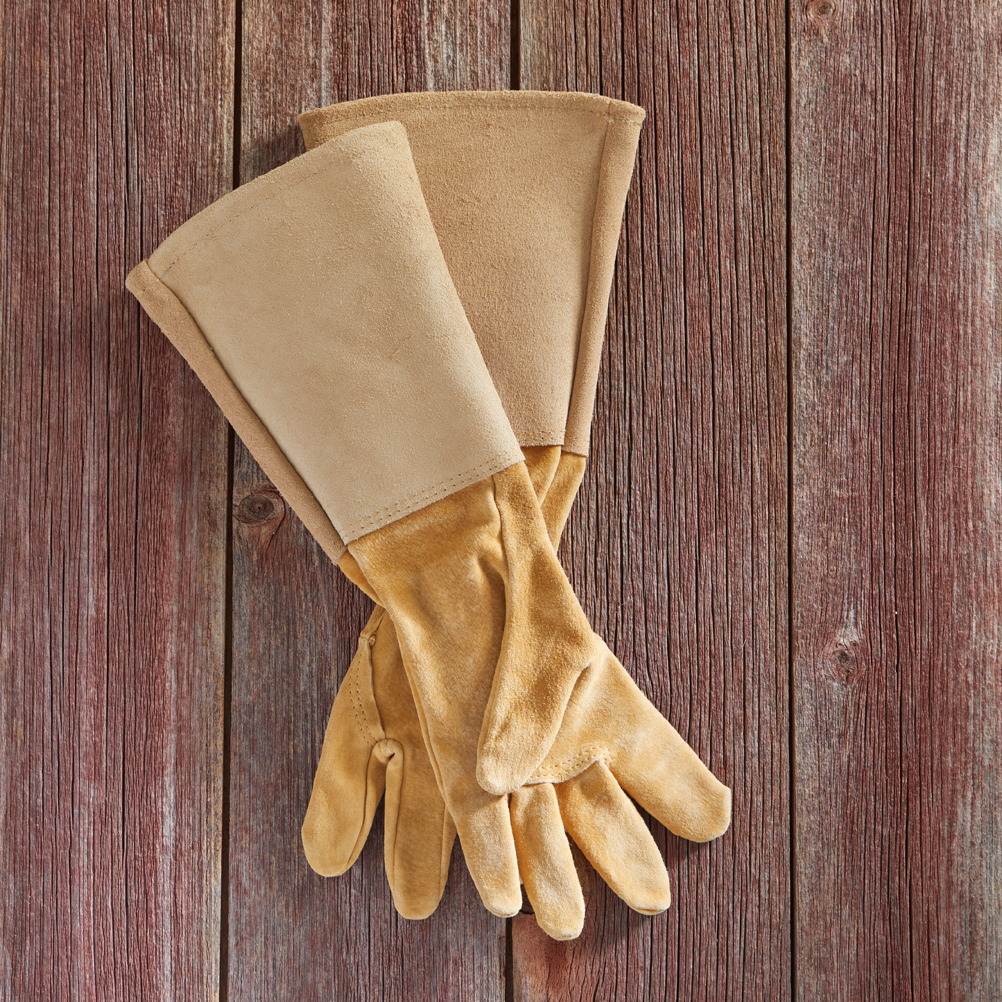 All Leather Gauntlet Glove, Arm Saver