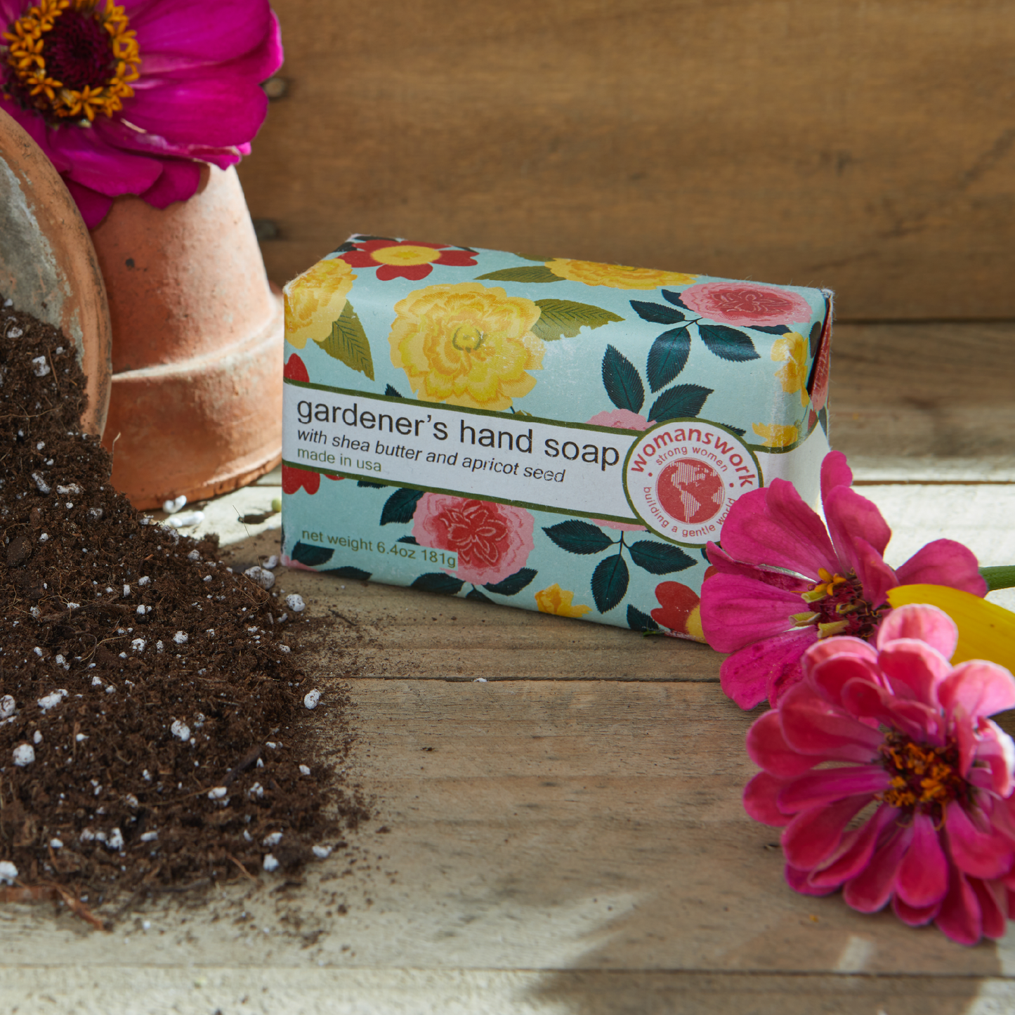 Weeder Glove Spa Gift Set, Heirloom Garden
