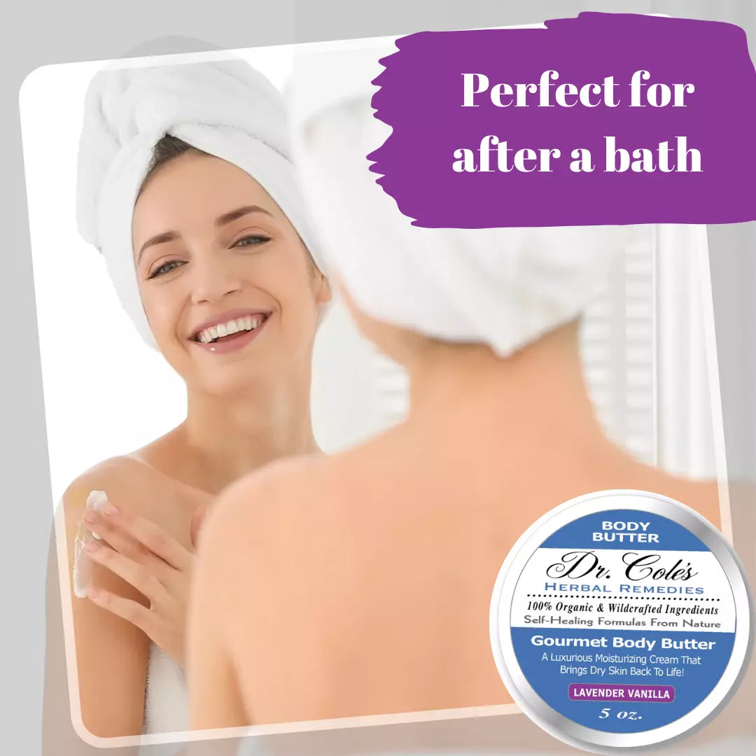 38 - Dr. Cole's Gourmet Body Butter - LAVENDER VANILLA