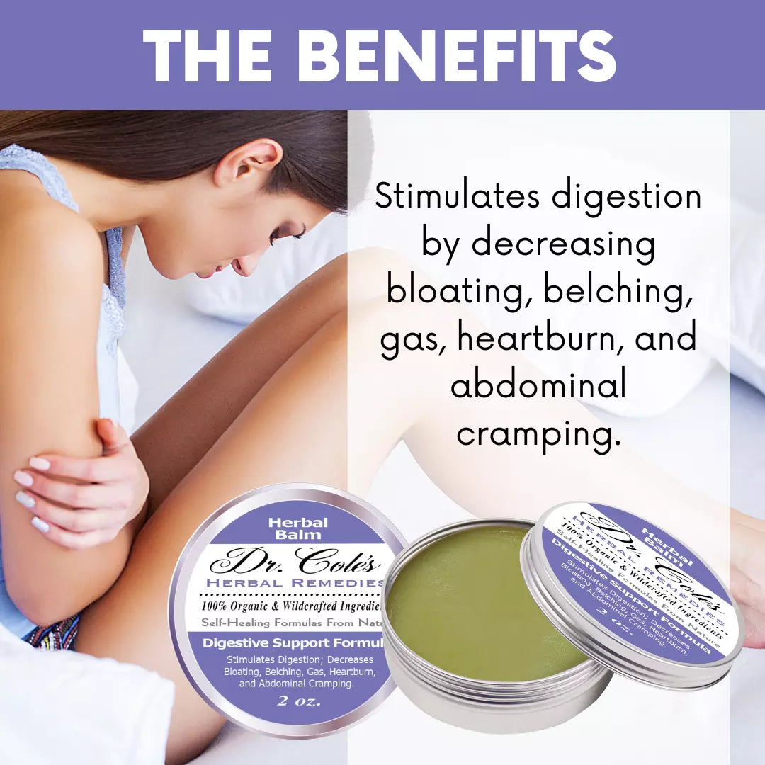 06 - Dr. Cole's Organic Digestive Support Herbal Balm