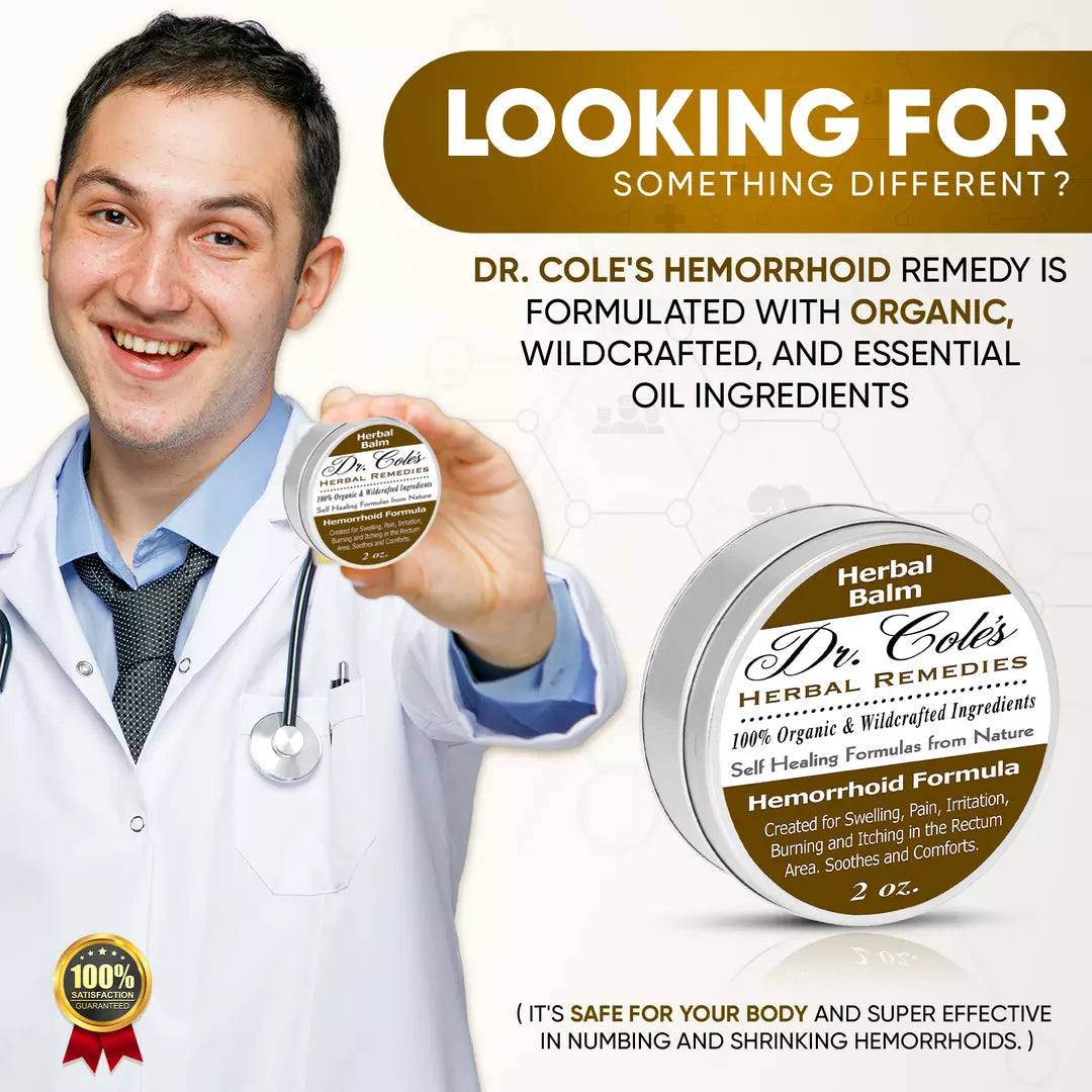 01 - Dr. Cole's Organic Hemorrhoid Balm