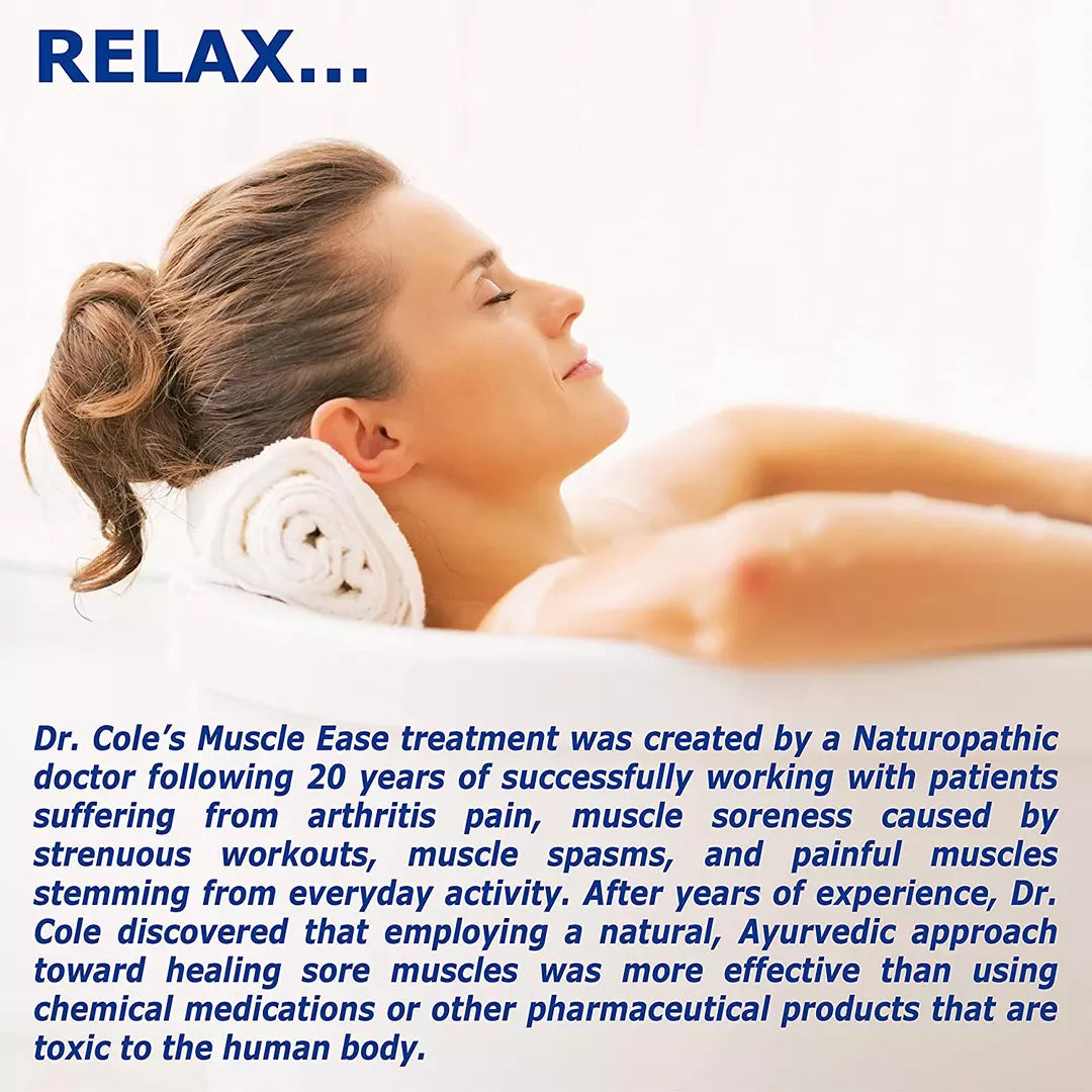 20 - Dr. Cole's Muscle Ease Soaking Salts