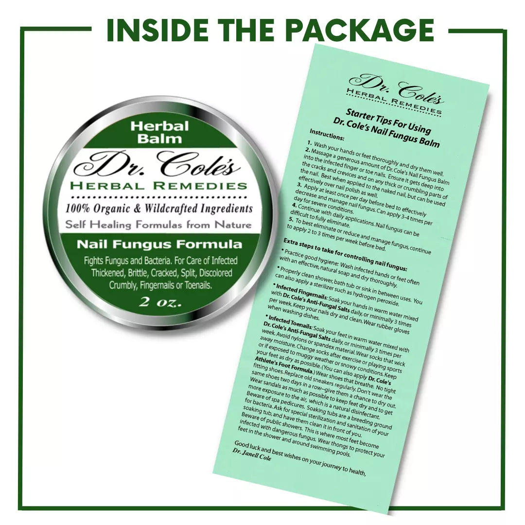 12 - Dr. Cole's Nail Fungus Balm