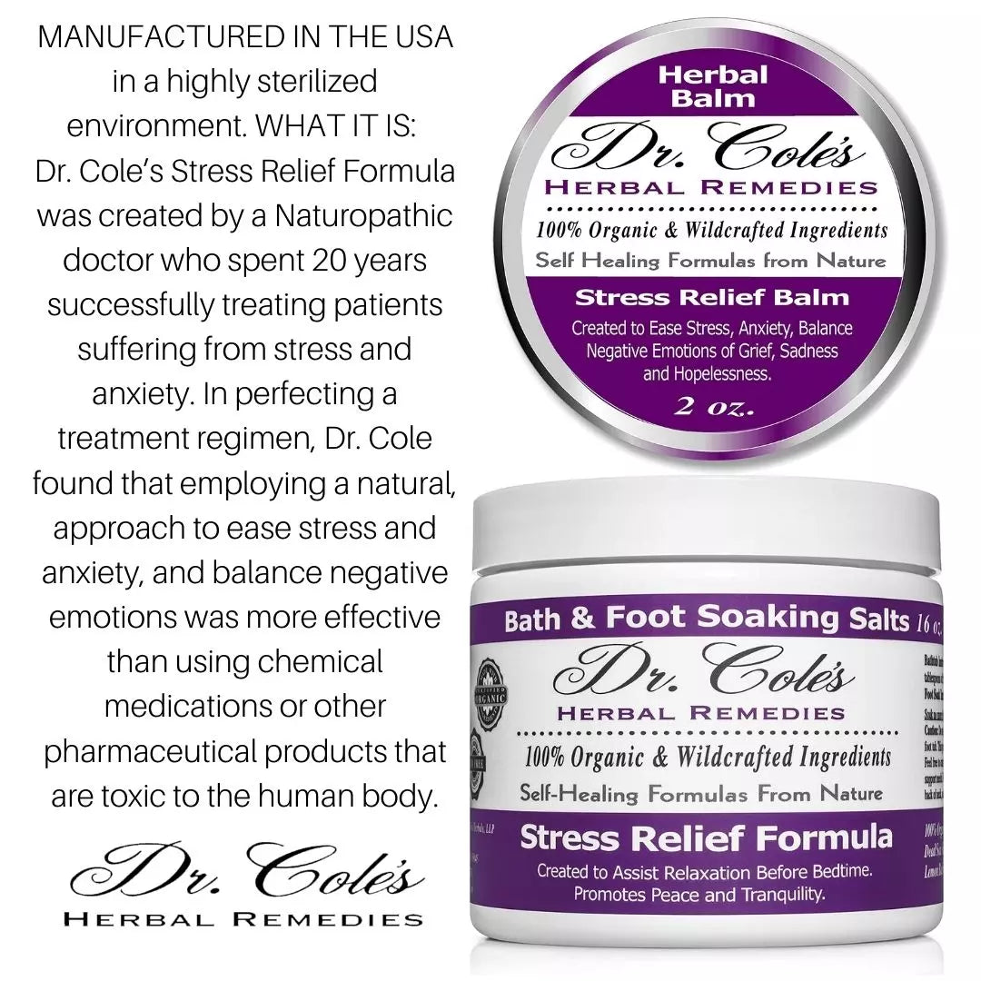 31 - Dr. Cole's Stress Relief Soaking Salts