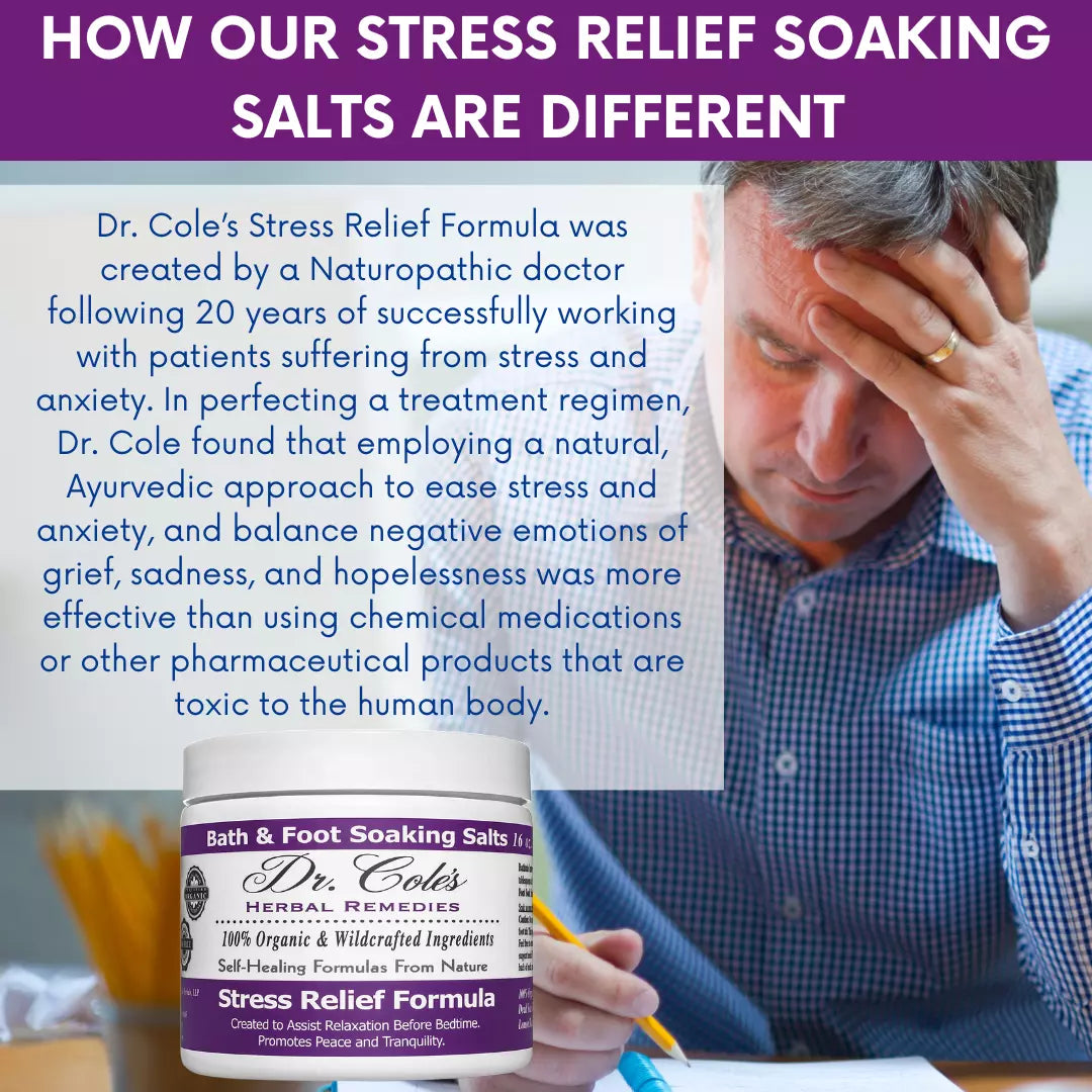 31 - Dr. Cole's Stress Relief Soaking Salts